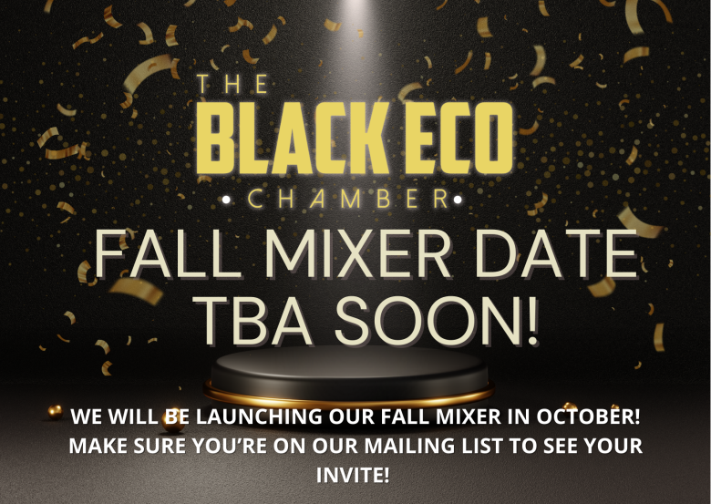 BECO Fall Mixer Coming Soon Graphic